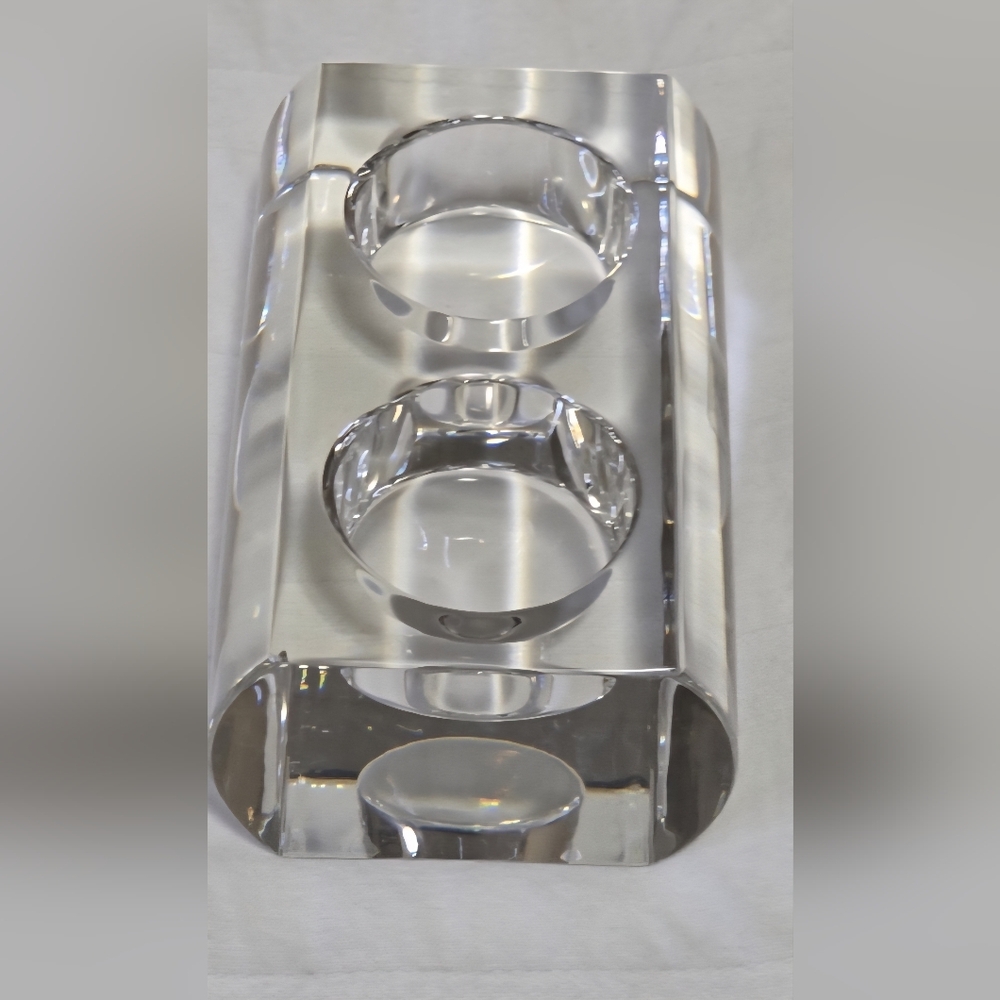Birks  Crystal Candle Holder